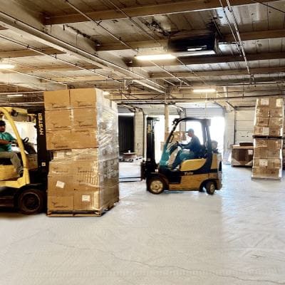 FastFBA3PL warehouse facility interior